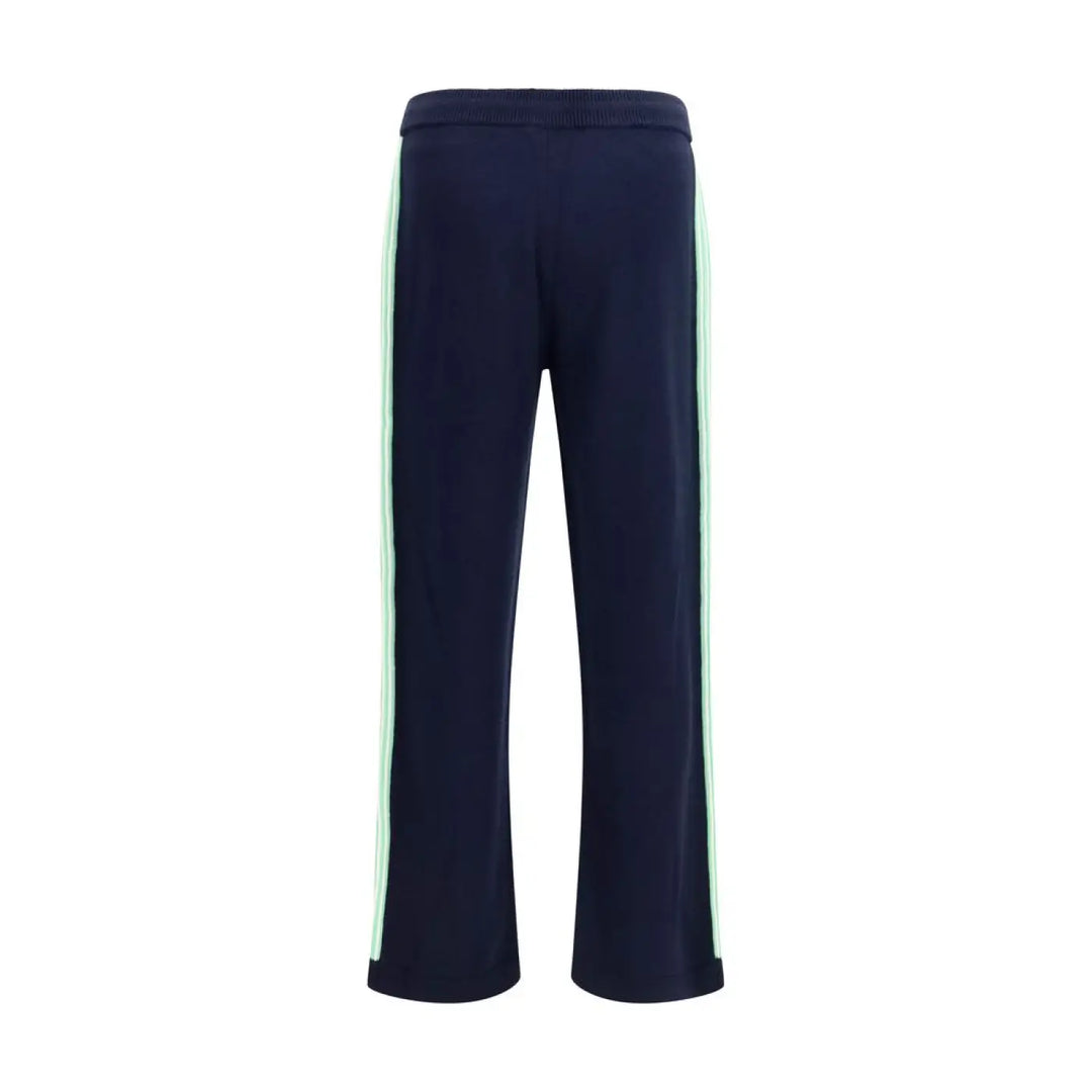 Casablanca Blue Wool Oves Aries Joggers (workout Pants)