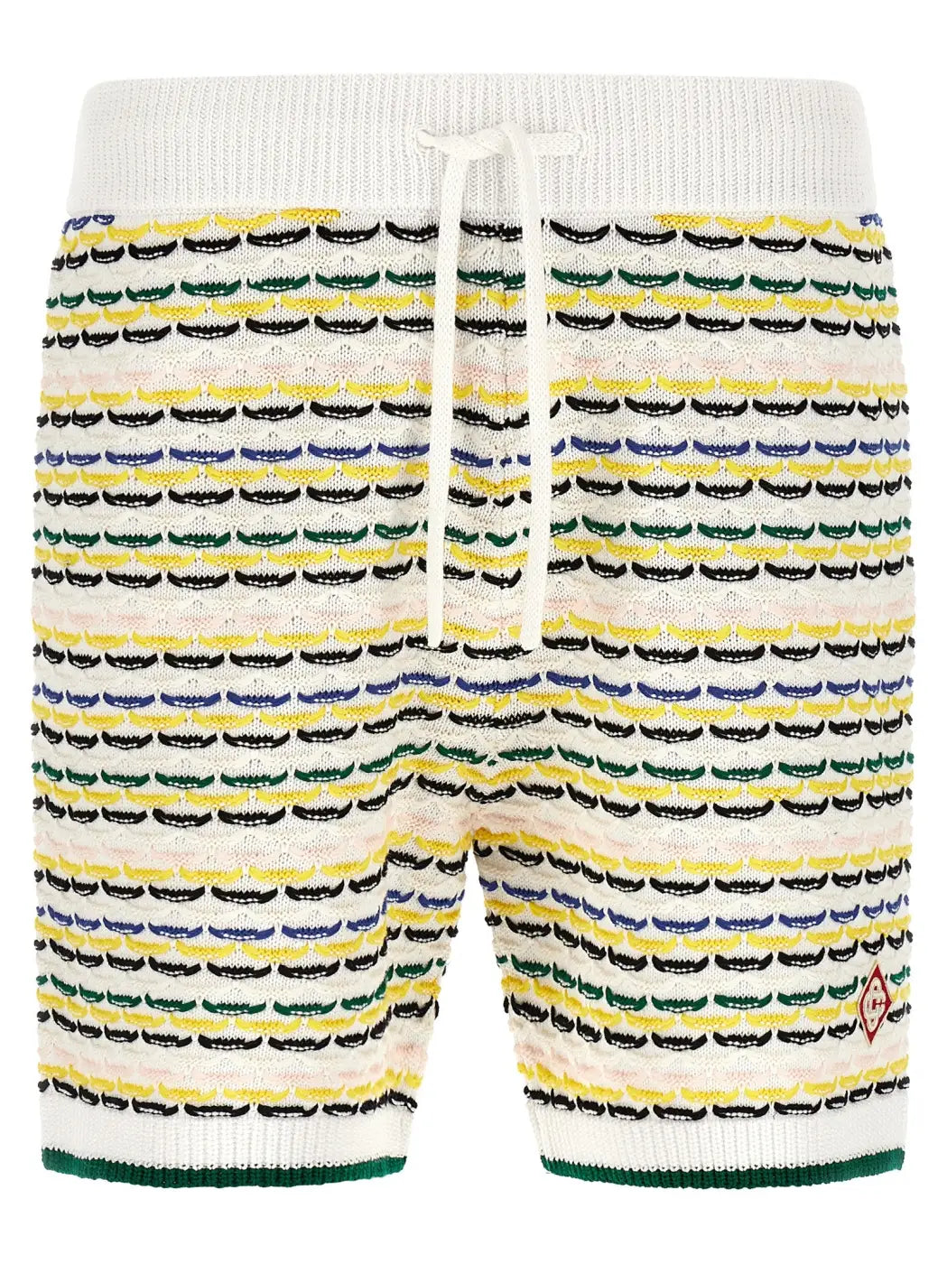 Casablanca Multicolor Cotton Bermuda Shorts