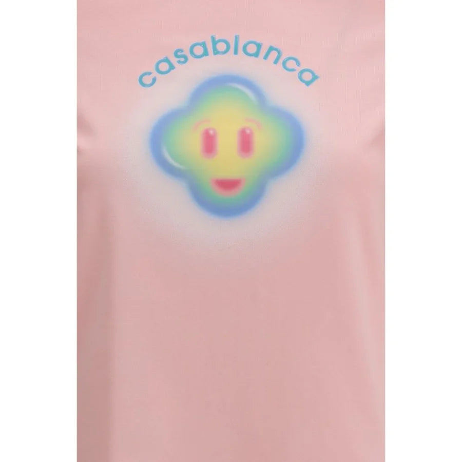 Casablanca Multicolor Cotton T-Shirt