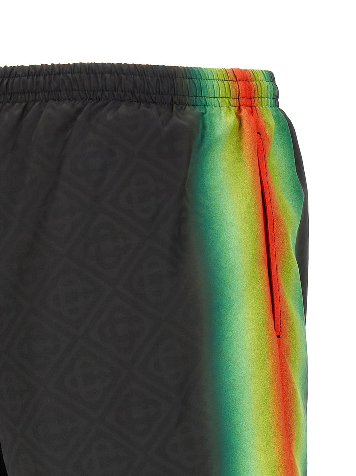 Casablanca Multicolor Polyester Swim Shorts