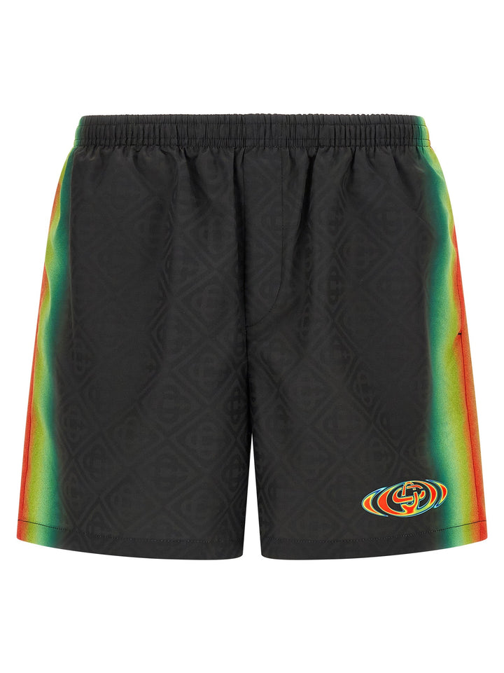 Casablanca Multicolor Polyester Swim Shorts