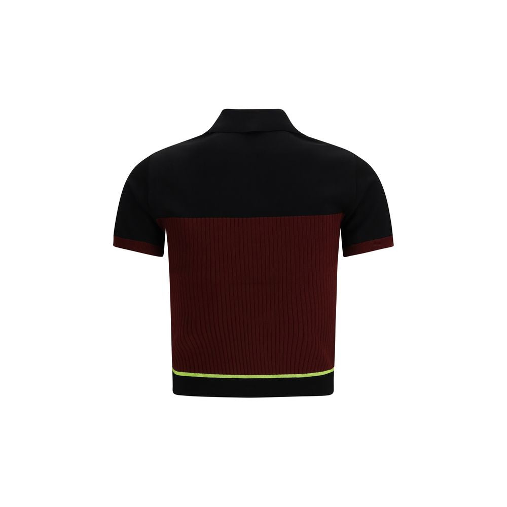 Casablanca - Multicolor Viscose Polo Shirt