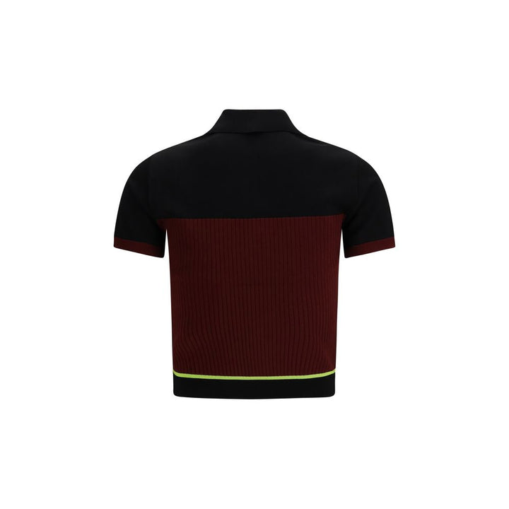 Casablanca - Multicolor Viscose Polo Shirt
