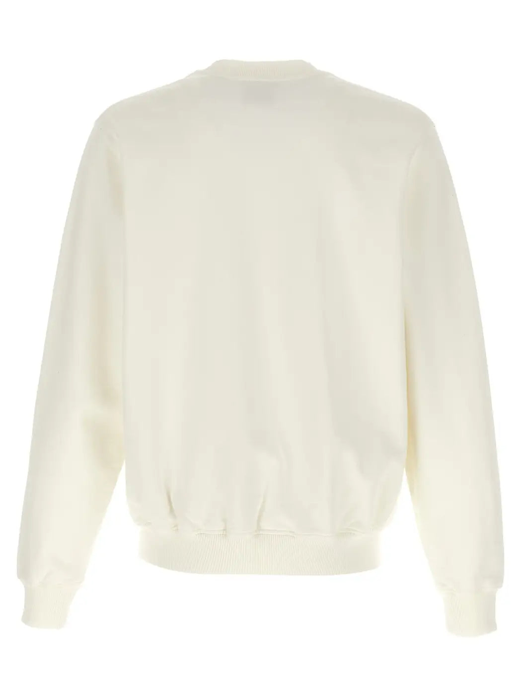 Casablanca White Cotton Sweatshirt