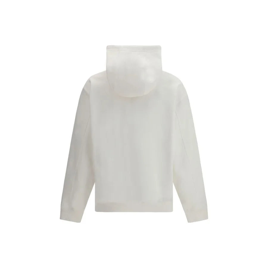 Casablanca White Cotton Sweatshirt
