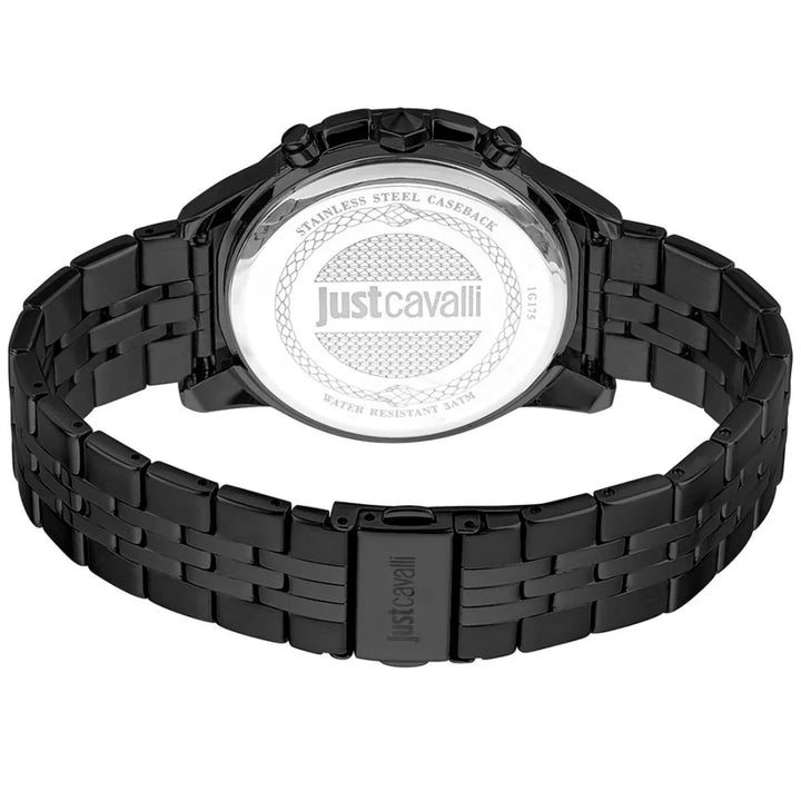 Just Cavalli Black Stainless Steel Bracelet Watch