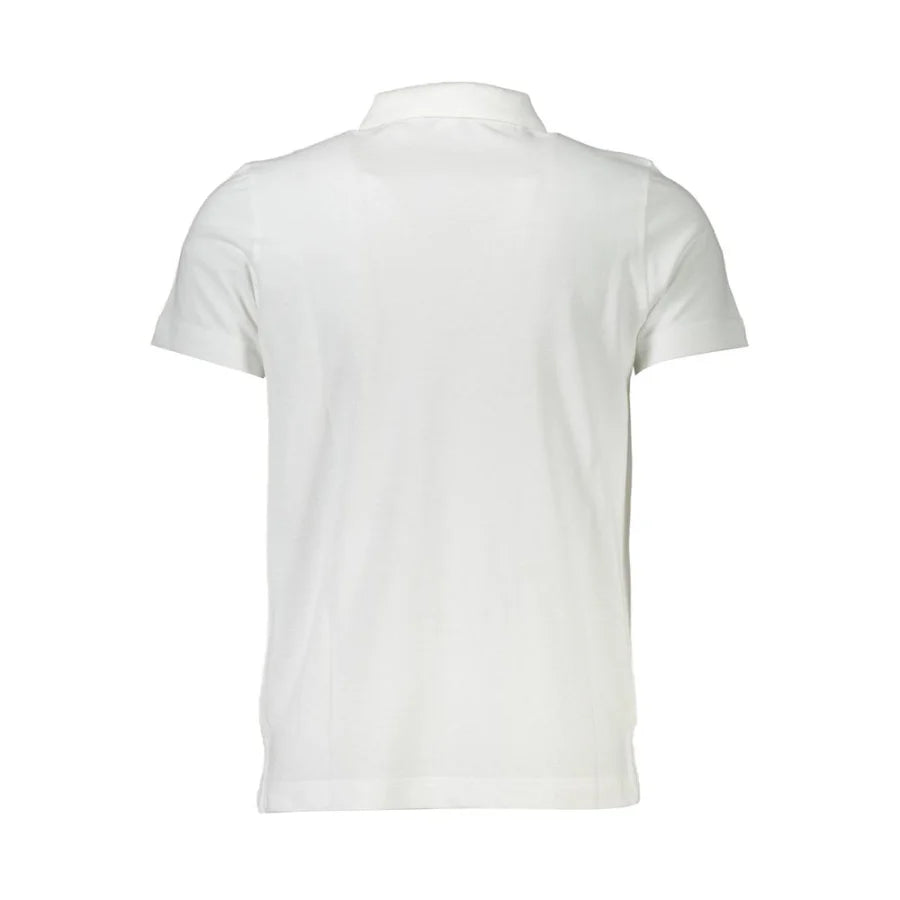 Cavalli Class Bianco Cotton Men Polo