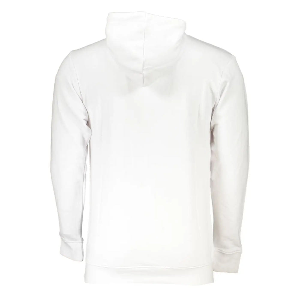 Cavalli Class Bianco Cotton Men Sweatshirt