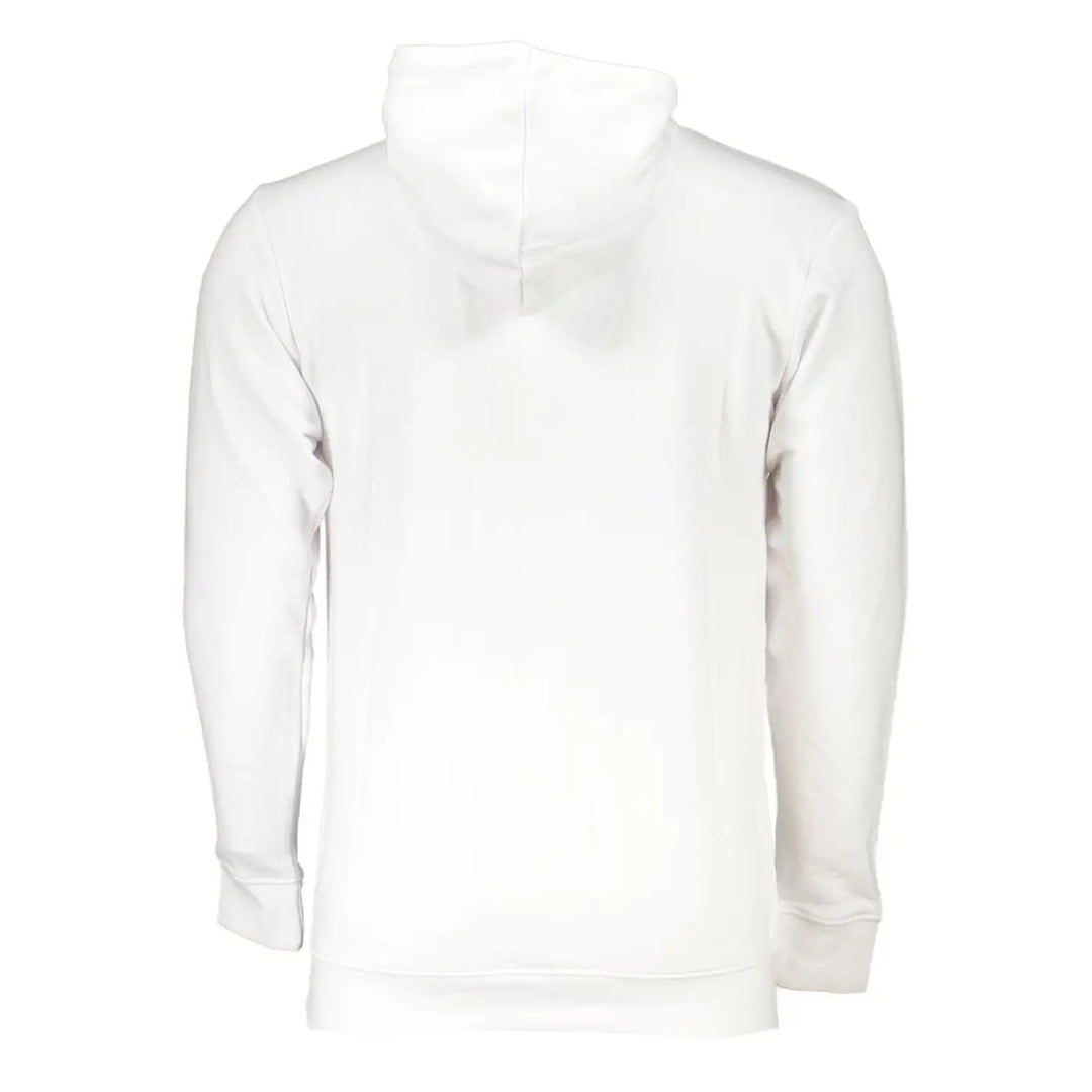 Cavalli Class Bianco Cotton Men Sweatshirt