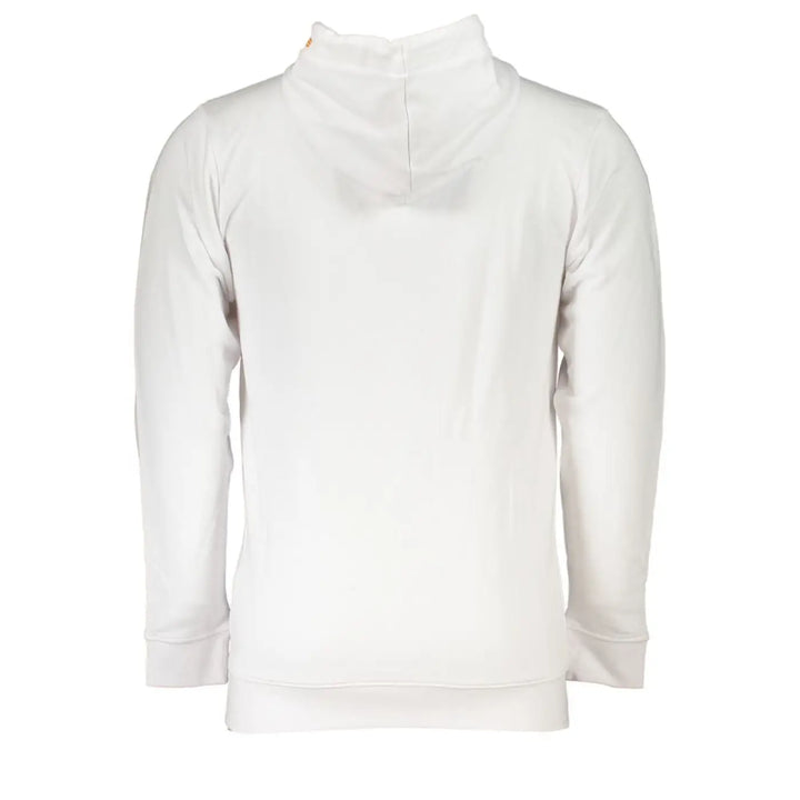 Cavalli Class Bianco Cotton Men Sweatshirt