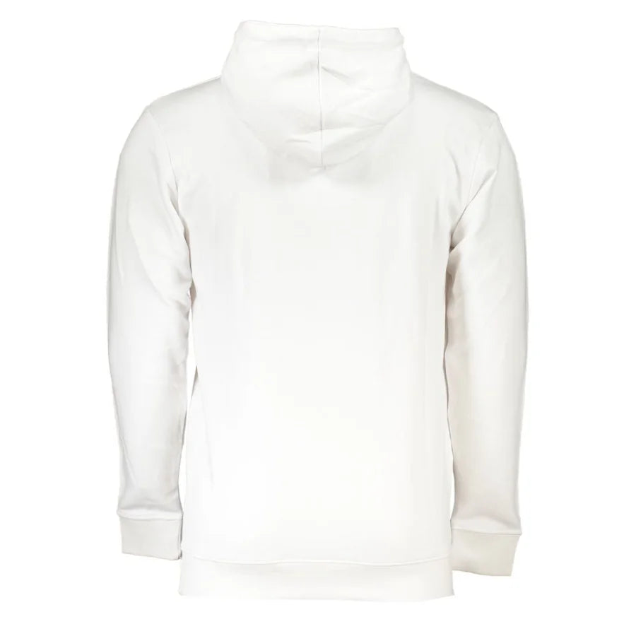 Cavalli Class Bianco Cotton Men Sweatshirt