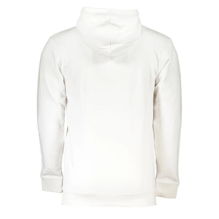 Cavalli Class Bianco Cotton Men Sweatshirt