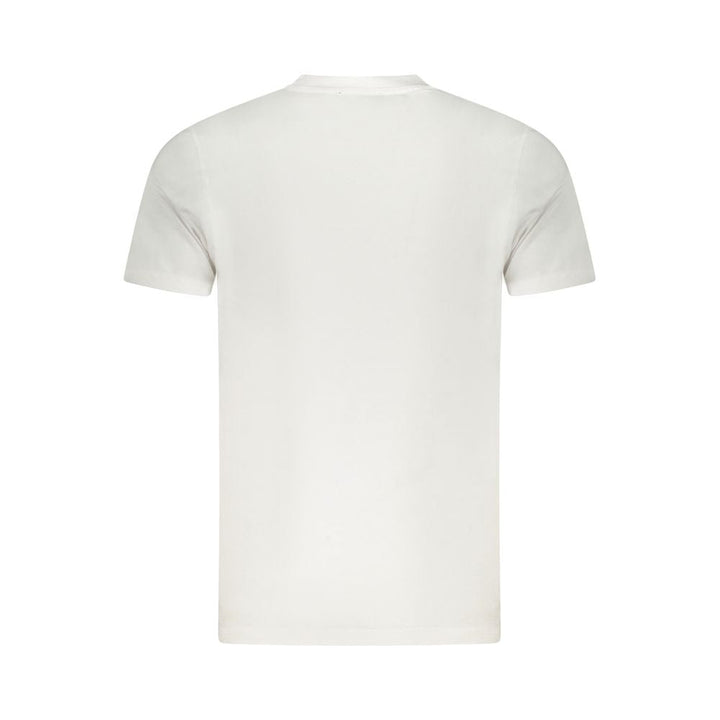 Cavalli Class Bianco Cotton Men T-shirt