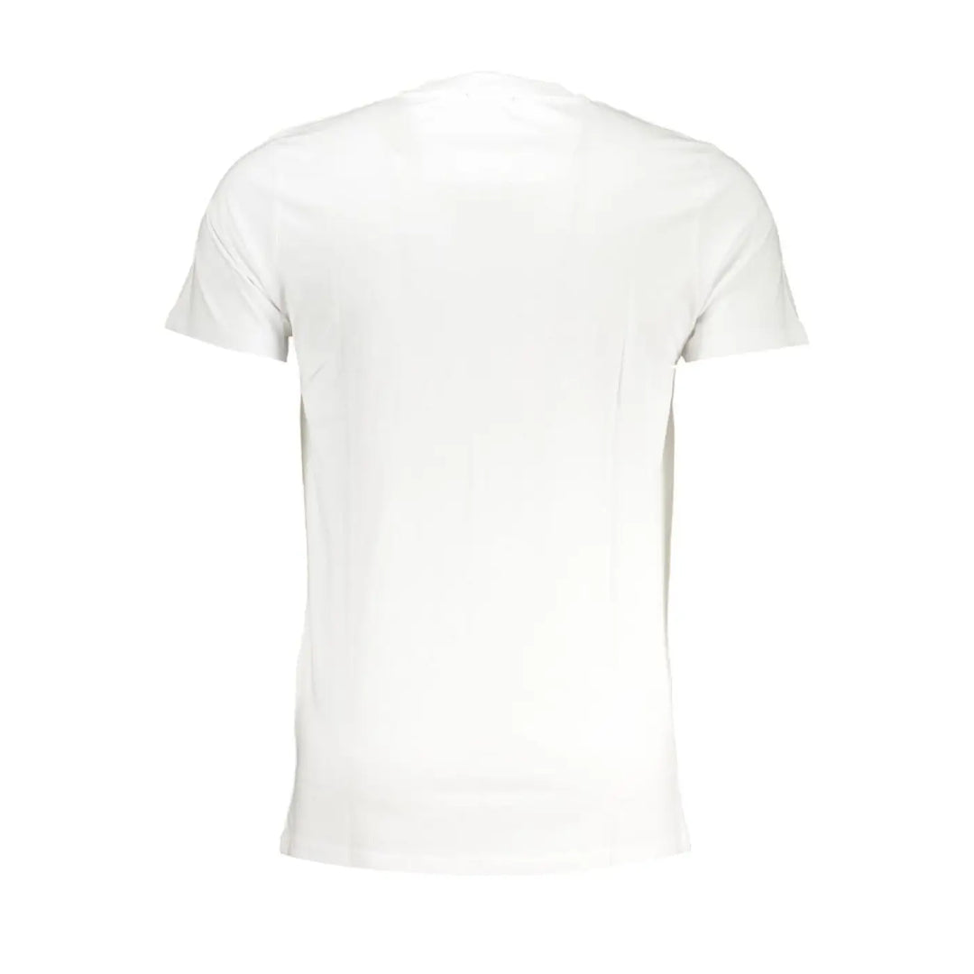 Cavalli Class Bianco Cotton Men T-shirt