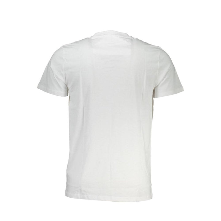 Cavalli Class Bianco Cotton Men T-shirt