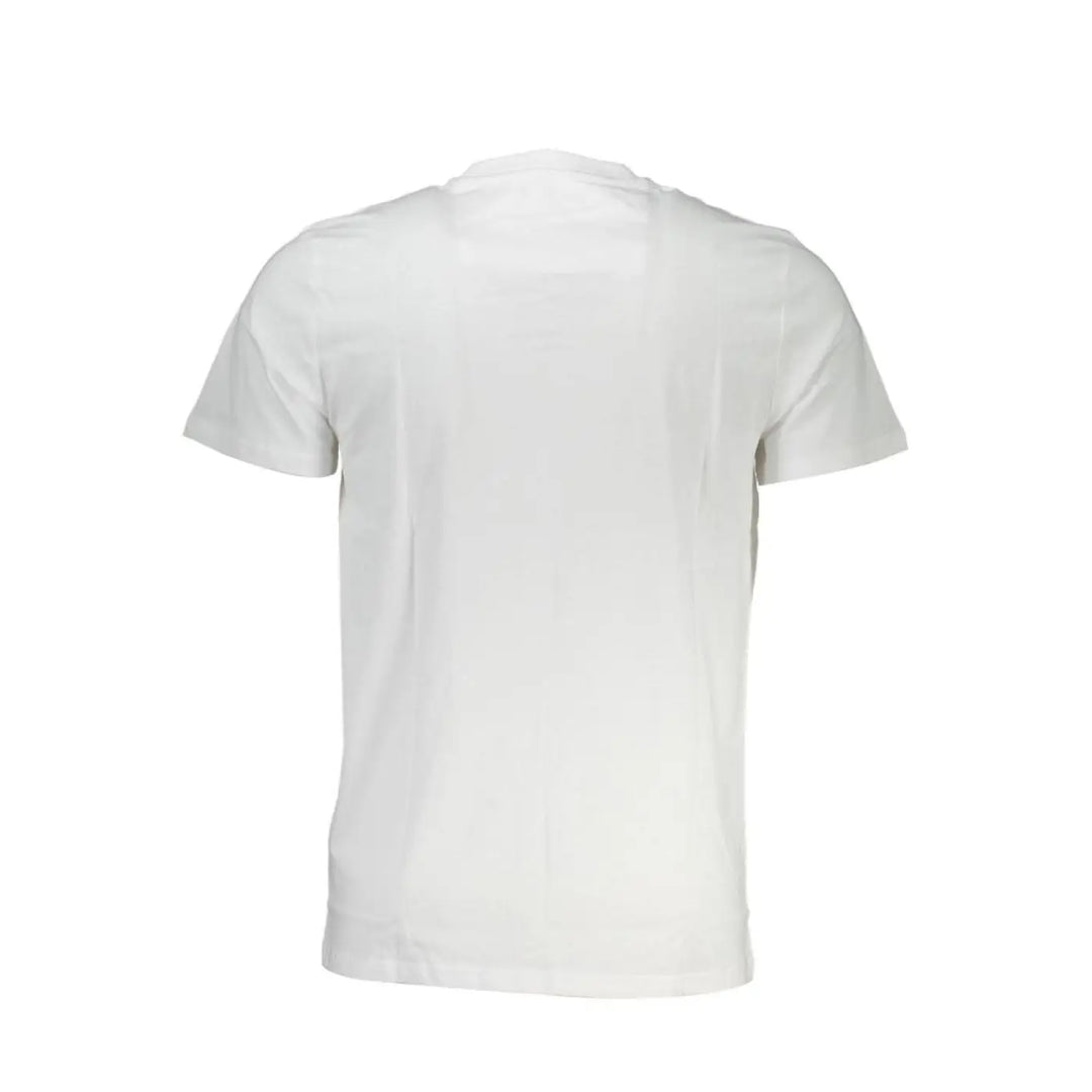 Cavalli Class Bianco Cotton Men T-shirt