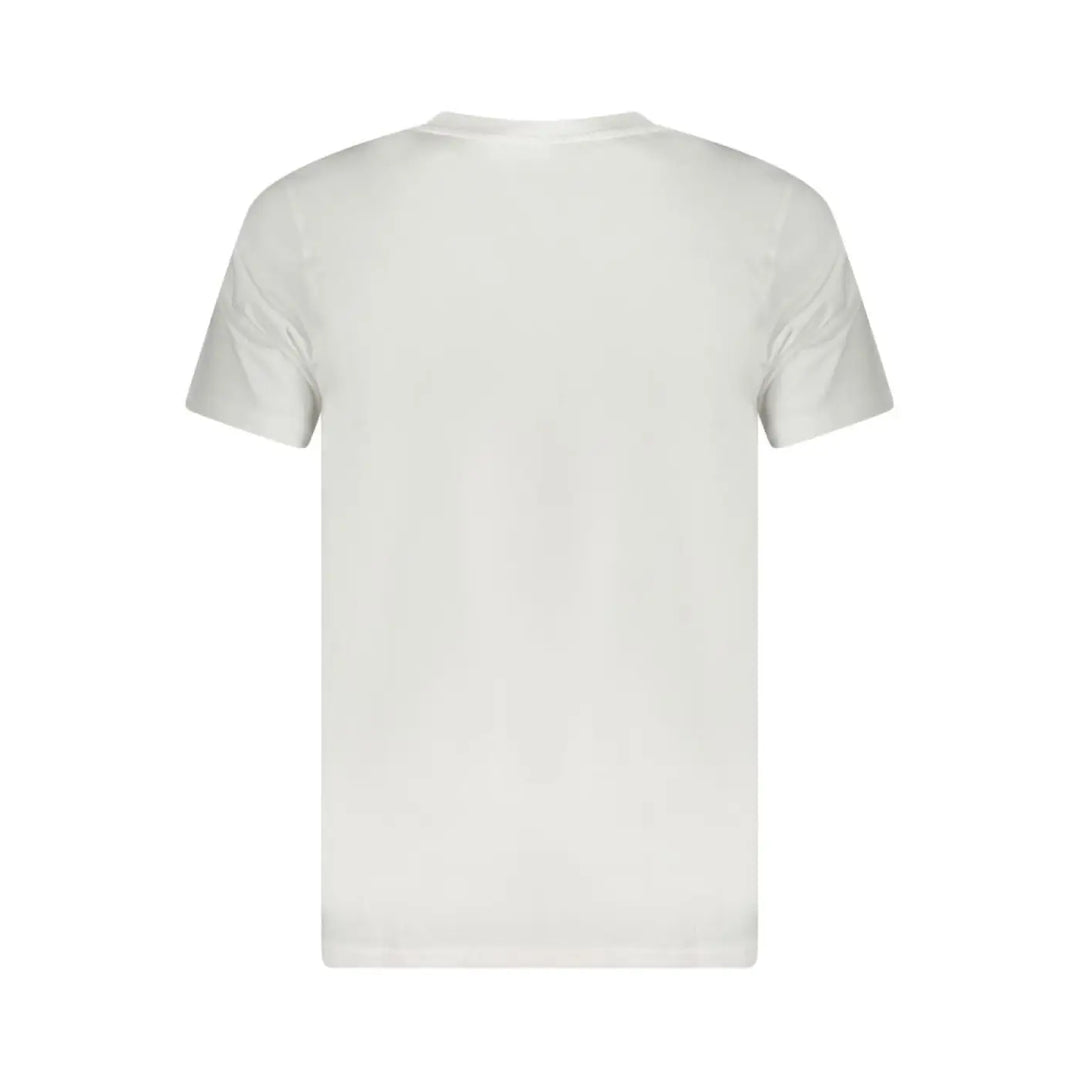 Cavalli Class Bianco Cotton Men T-shirt
