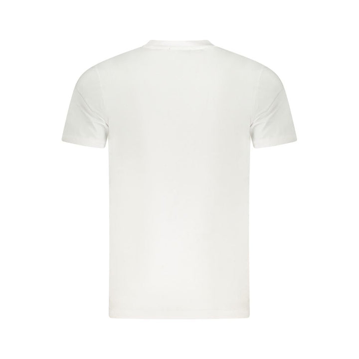 Cavalli Class Bianco Cotton Men T-shirt