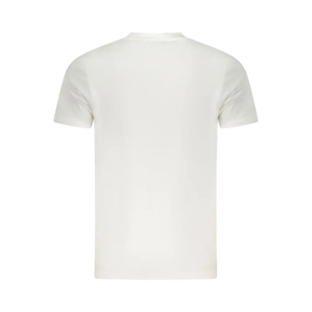 Cavalli Class Bianco Cotton Men T-shirt