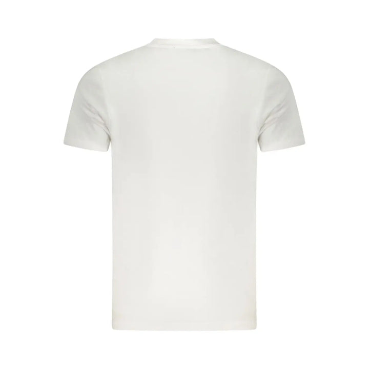 Cavalli Class Bianco Cotton Men T-shirt