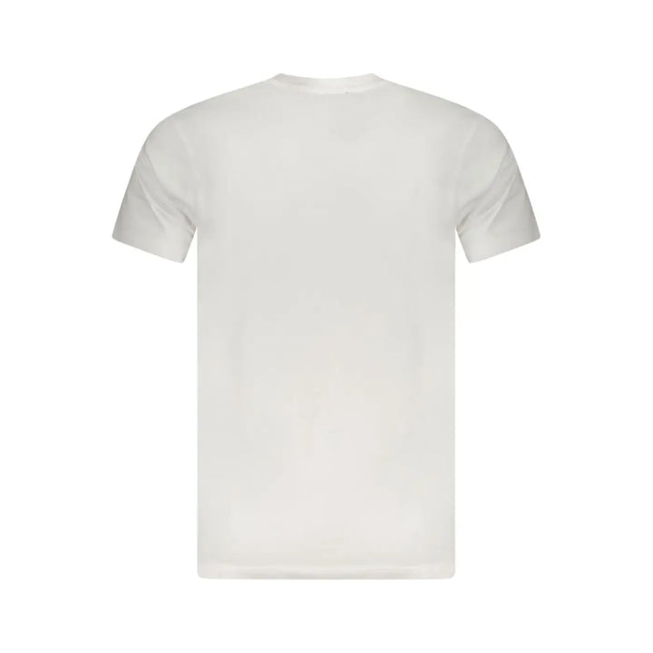 Cavalli Class Bianco Cotton Men T-shirt