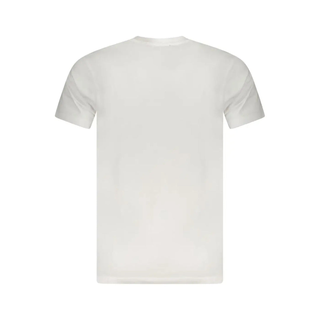 Cavalli Class Bianco Cotton Men T-shirt