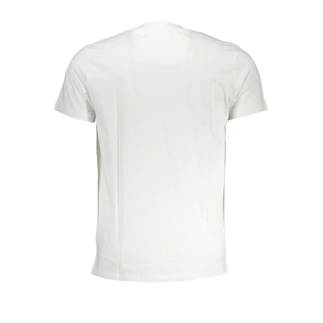 Cavalli Class Bianco Cotton Men T-Shirt