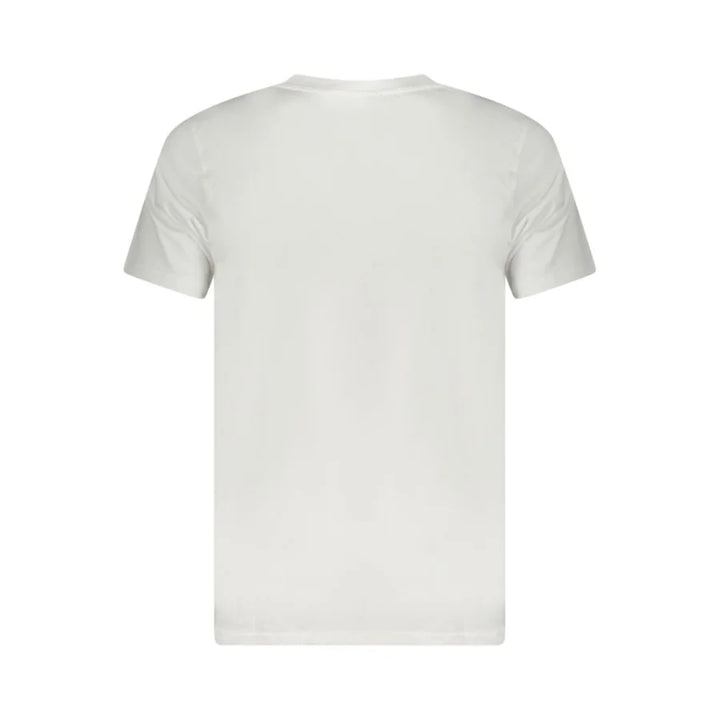 Cavalli Class Bianco Cotton Men T-Shirt