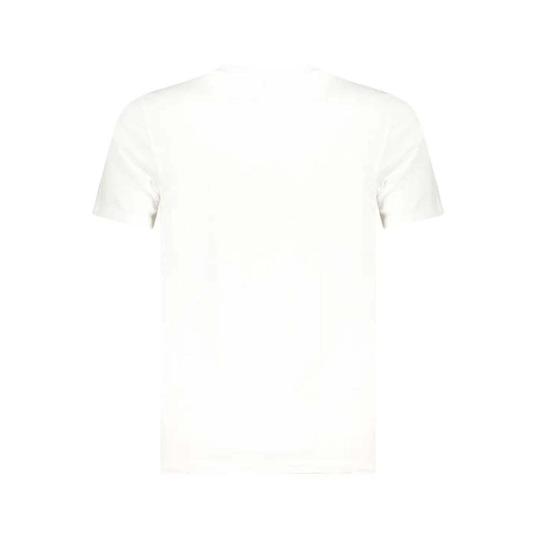 Cavalli Class Bianco Cotton Men’s T-shirt