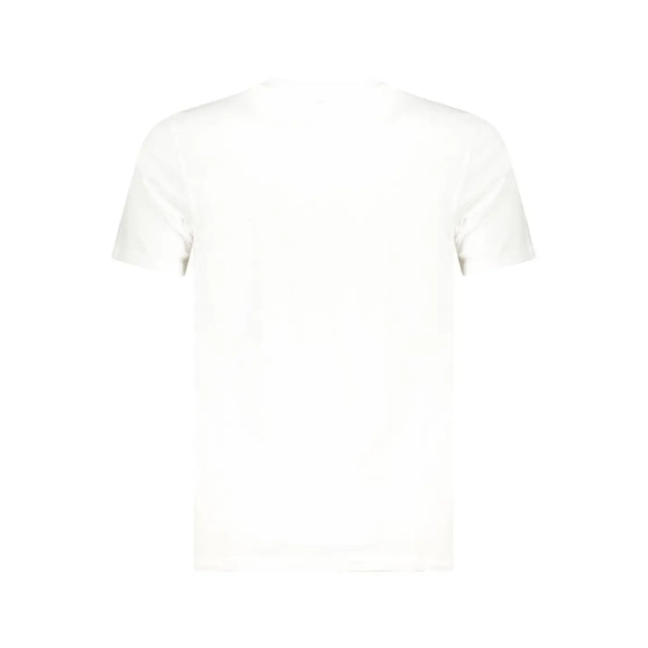 Cavalli Class Bianco Cotton Men’s T-shirt