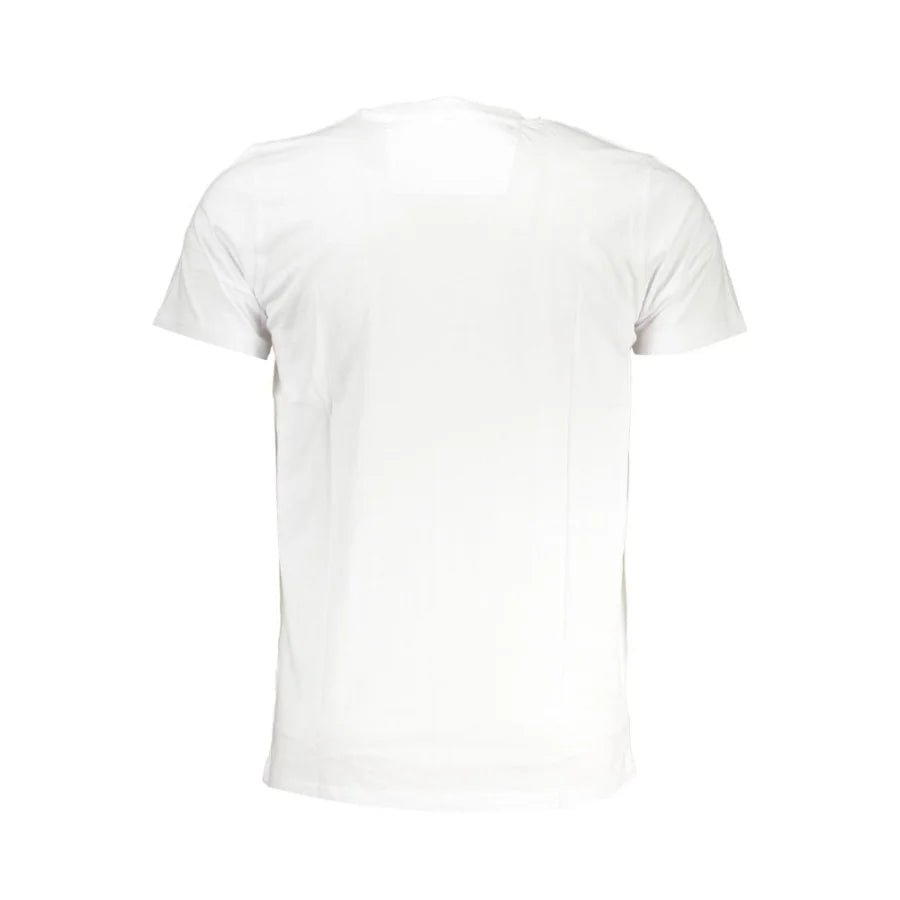 Cavalli Class Bianco Cotton Uomo T-Shirt
