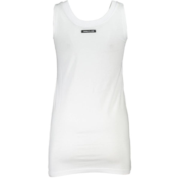 Cavalli Class - Bianco Cotton Women T-Shirt