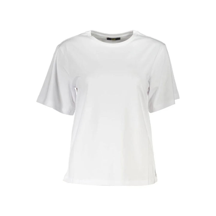 Cavalli Class Bianco Cotton Women T-Shirt