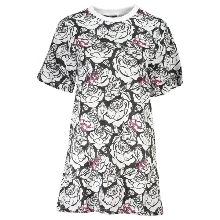 Cavalli Class ’Bianco Cotton Women’s Dress’