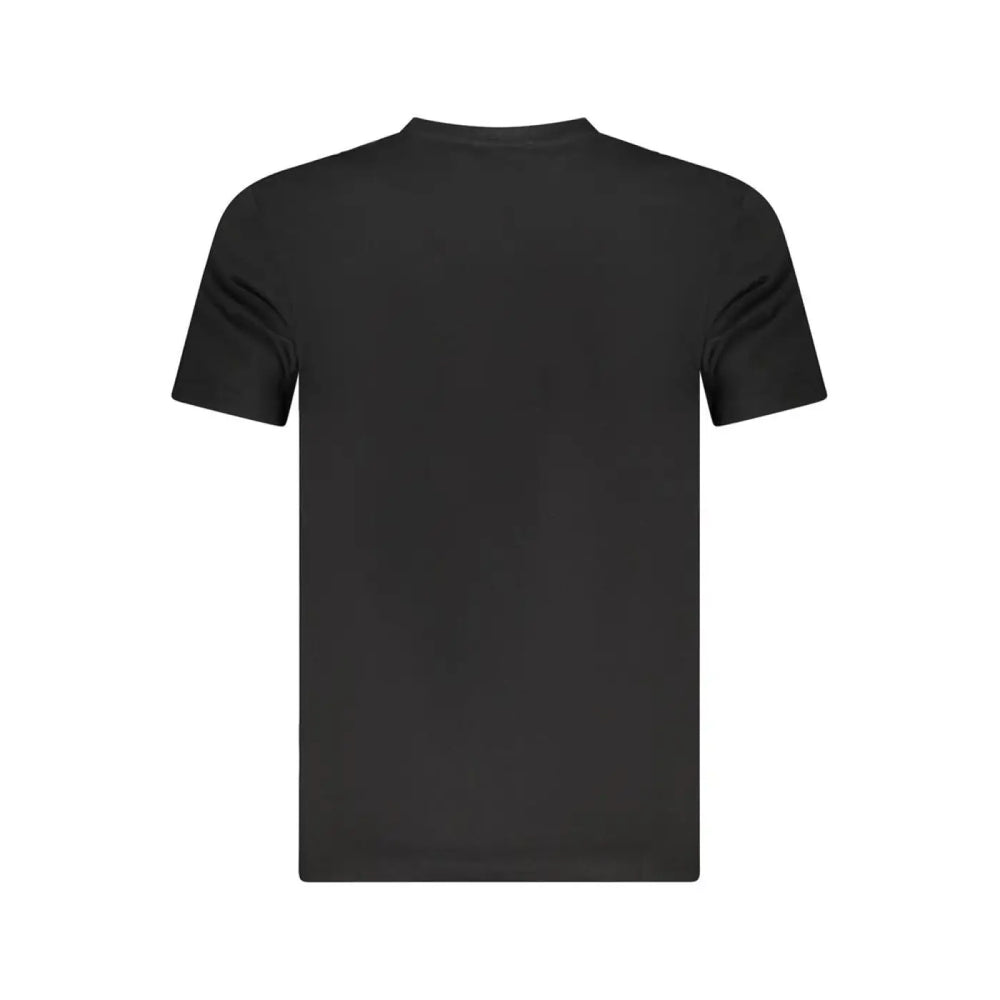 Cavalli Class Black Cotton Men T-shirt