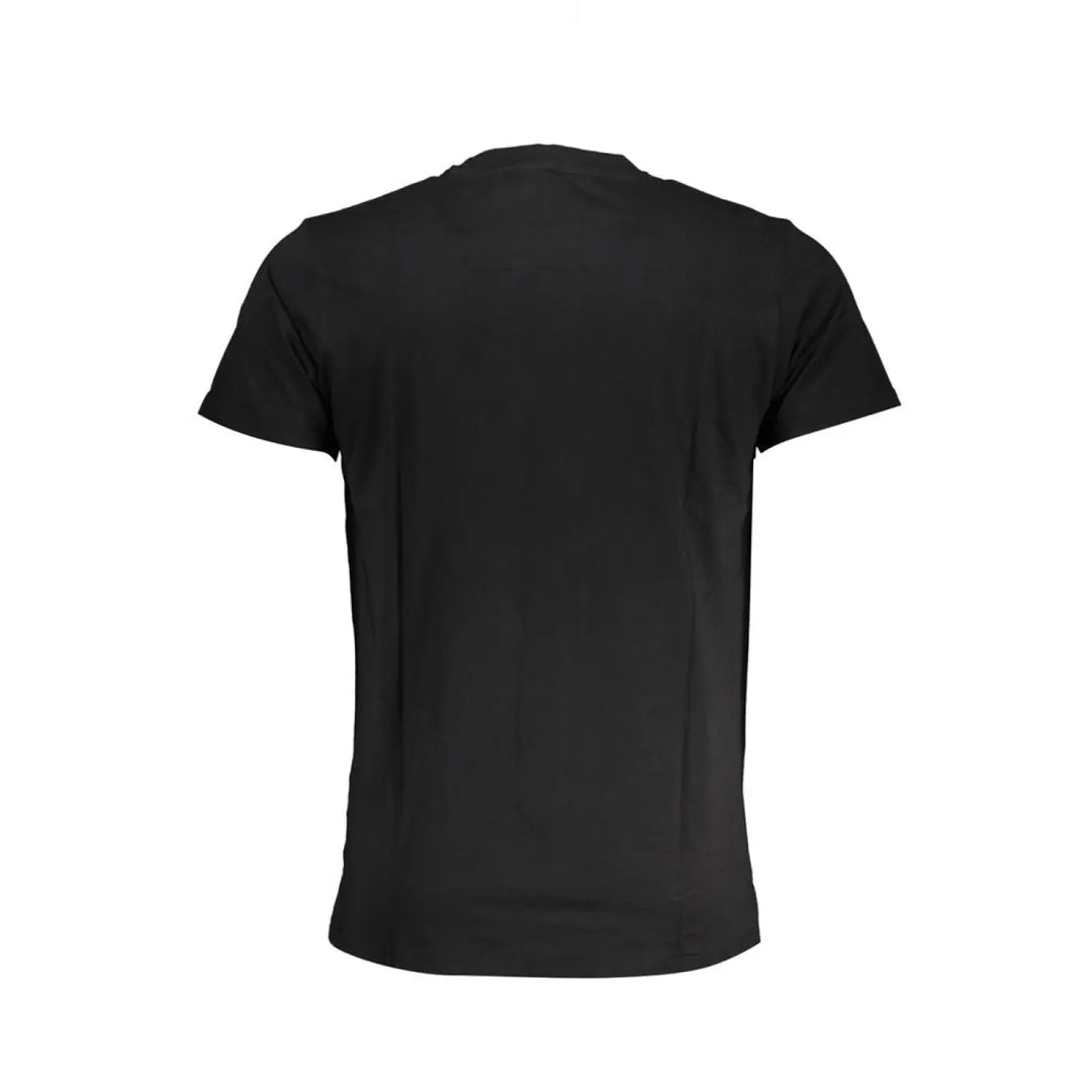 Cavalli Class Black Cotton Men T-shirt