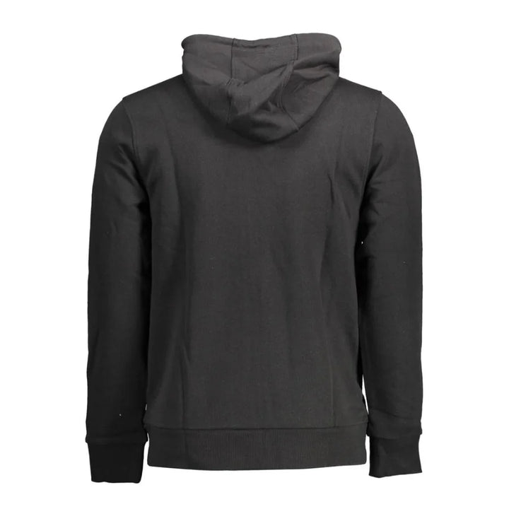 Cavalli Class Black Cotton Men’s Hoodie
