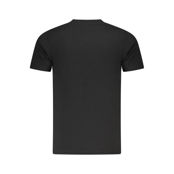 Cavalli Class Black Cotton Mens T-shirt