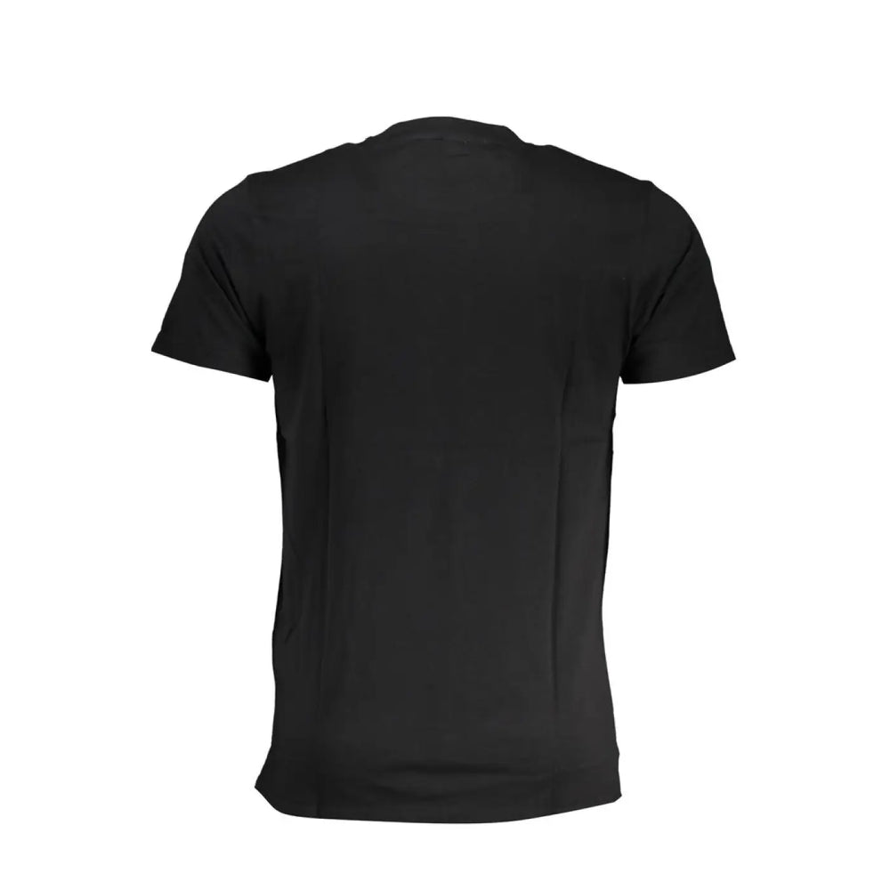 Cavalli Class Black Cotton Men’s T-shirt