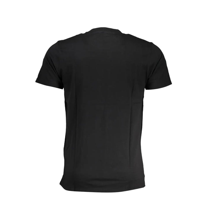 Cavalli Class Black Cotton Men’s T-shirt