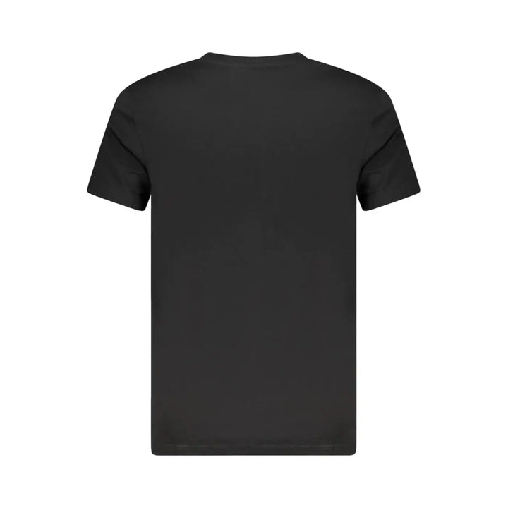 Cavalli Class Black Cotton Men’s T-Shirt