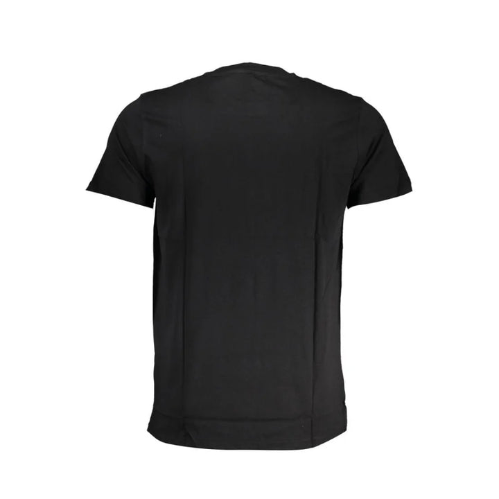 Cavalli Class Black Cotton Men’s T-Shirt