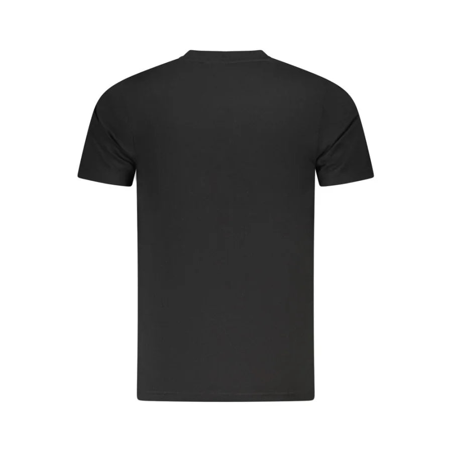 Cavalli Class Black Cotton Men’s T-Shirt