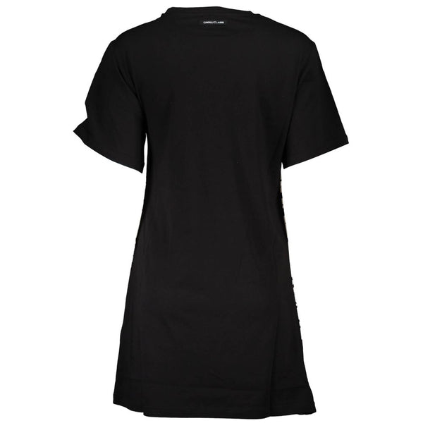 Cavalli Class Black Cotton Women Dress women’s dress
