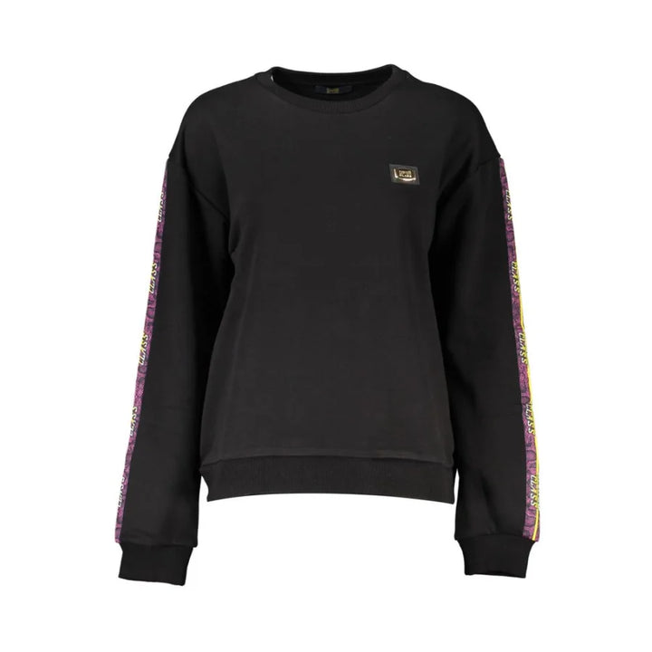 Cavalli Class Black Cotton Women Sweatshirt