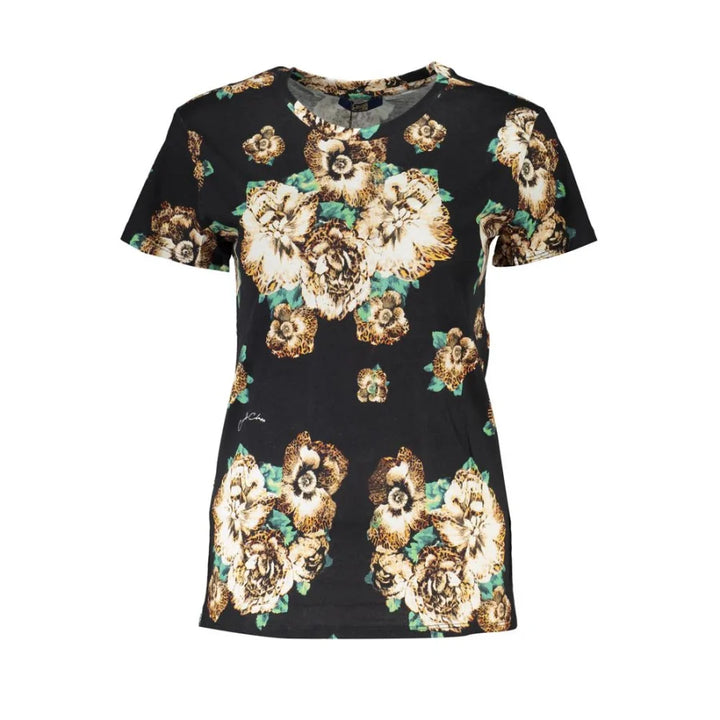 Cavalli Class Black Cotton Women’s T-Shirt