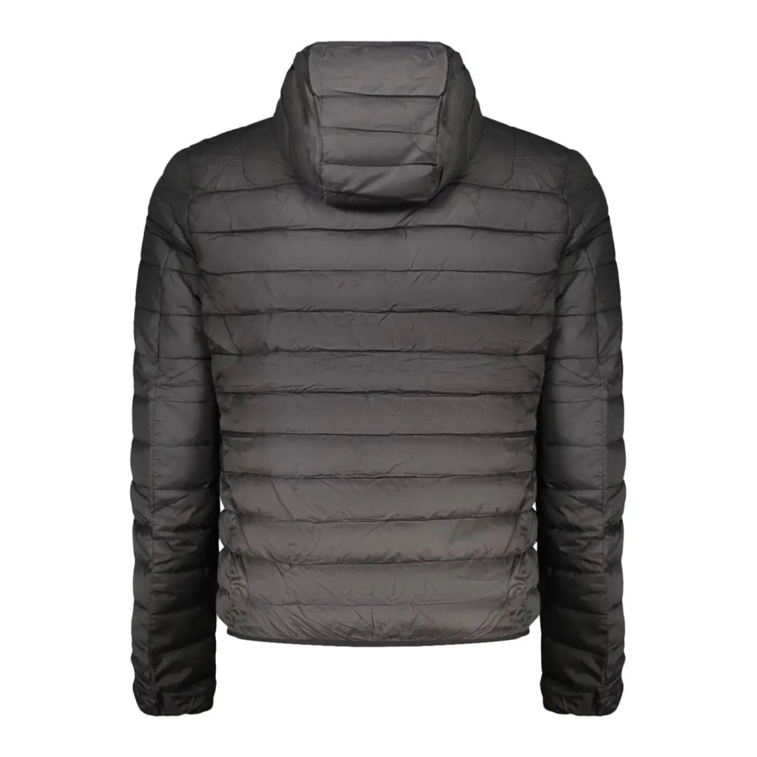 Cavalli Class Black Polyester Jackets &amp; Coat