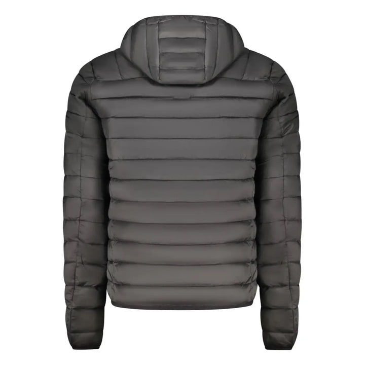 Cavalli Class Black Polyester Light Jacket