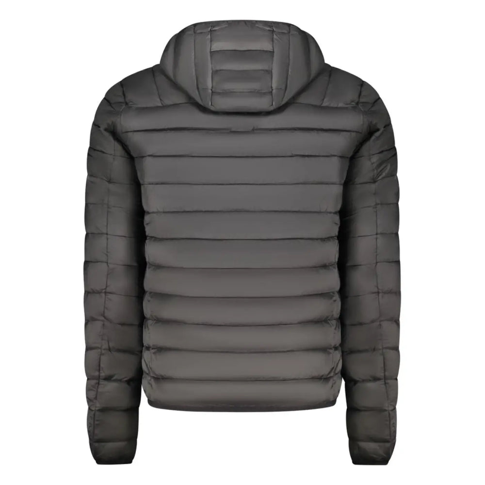 Cavalli Class Black Polyester Men’s Light Jacket