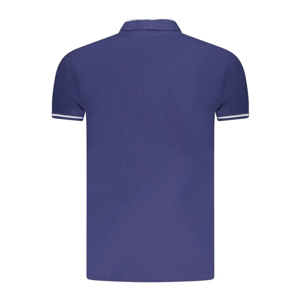 Cavalli Class Blu Cotton Men Polo